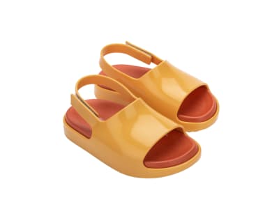 MINI MELISSA CLOUD SANDAL BB AMARILLO/ROJO TALLA 11 USA1