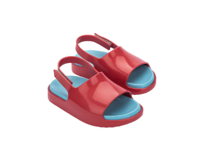 MINI MELISSA CLOUD SANDAL BB ROJO/AZUL TALLA 12 USA1