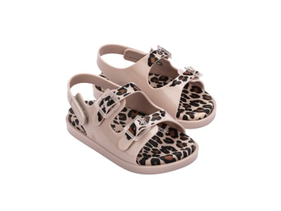 MINI MELISSA WIDE SANDAL II BB ROSA/MARRON TALLA 12 US1