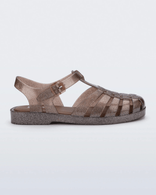 MELISSA POSSESSION SHINY AD MARRON GLITTER1