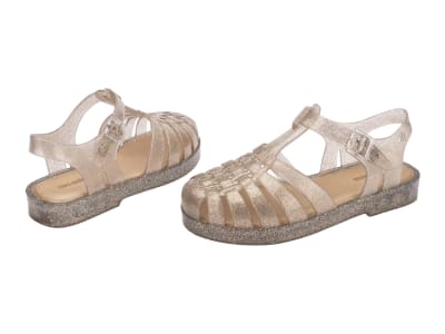 MINI MELISSA POSSESSION SHINY INF BRILLO PLATA BEIGE1