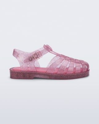 MINI MELISSA POSSESSION SHINY INF ROSADO OSCURO LUSTRE1