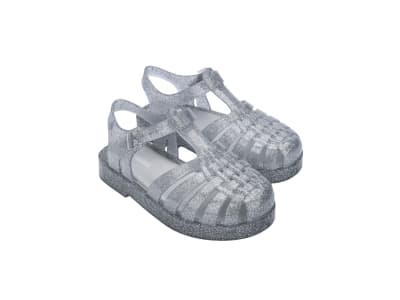 MINI MELISSA POSSESSION FINAL DE ANO BB TP GLITTER/PLATA TALLA 10 US1