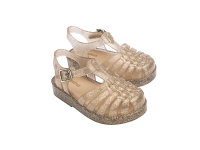 MINI MELISSA POSSESSION SHINY BB BRILLO PLATA BEIGE1