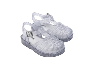 MINI MELISSA POSSESSION SHINY BB GLITTER PLATA ROSA
