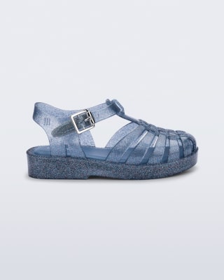 MINI MELISSA POSSESSION SHINY BB AZUL OSCURO GLITTER1