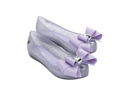 MINI MELISSA ULTRAGIRL SWEET IX INF VIDRO GLITTER/LILA TALLA 4 USA1