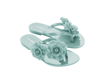 MINI MELISSA HARMONIC GARDEN I VERDE TALLA 1 USA1