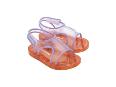 MINI MELISSA ACQUA ME BB NARANJA/VIDRIO/LILA TALLA 12 USA1