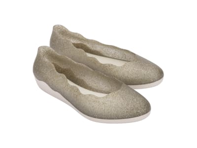 MELISSA TESSA AD VIDRIO GLITTER PLATA/BEIGE1