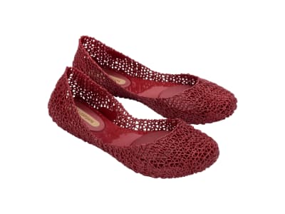 MELISSA CAMPANA PAPEL AD ROJO METALIZADO TALLA 8 USA1