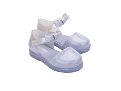 MINI MELISSA AMY BB AZUL METALIZADO/LILAS TALLA 7 US1