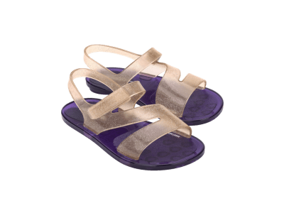 MINI MELISSA THE REAL JELLY PARIS INF MORADO/AMARILLO1