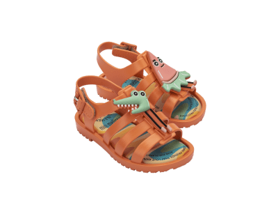 MINI MELISSA FLOX + TURMA DO PUDIM BB NARANJA TALLA 8 US1