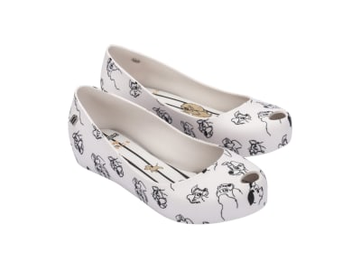 MINI MELISSA ULTRAGIRL + CATS AND DOGS INF BLANCO/GRIS TALLA 4 USA1