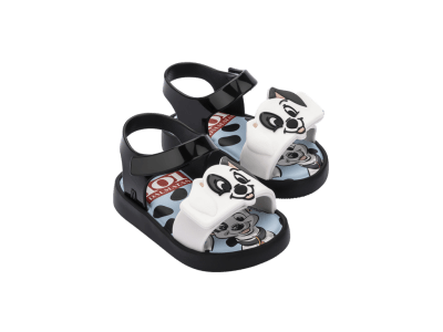 MINI MELISSA JUMP + CATS AND DOGS BB NEGRO/BLANCO1