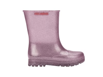 MINI MELISSA WELLY INF ROSA GLITTER TALLA ÚNICA 4 USA2