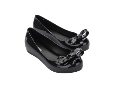 MINI MELISSA ULTRAGIRL BOW INF NEGRO1