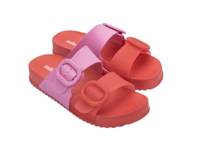 MELISSA COZY SLIDE AD ROJO/ROSA1