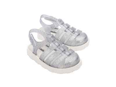 MINI MELISSA MEGAN BB BLANCO/VIDRIO GLITTER1