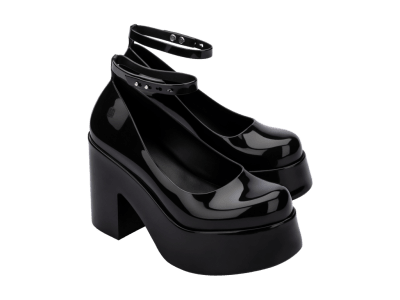 MELISSA DOLL HEEL AD NEGRO TALLA 9 USA3