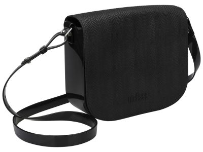 MELISSA ESSENTIAL SHOULDER BAG SNAKE BLACK1