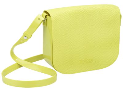 MELISSA ESSENTIAL SHOULDER BAG SNAKE YELLOW1