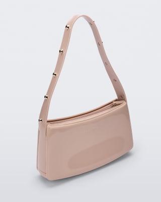 MELISSA BAGUETE BAG STUDS AD ROSA1