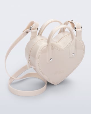 MELISSA HEARTBEAT BAG BEIGE1