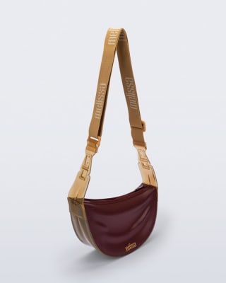 MELISSA VIBE BAG BORDO/BEIGE1