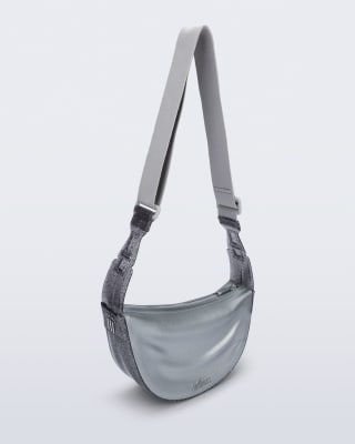MELISSA VIBE BAG GRIS GLITTER1