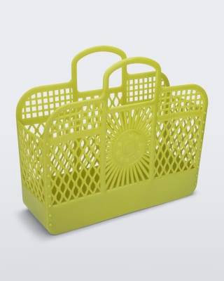 MELISSA BAG + BIMBA Y LOLA VERDE GLITTER1