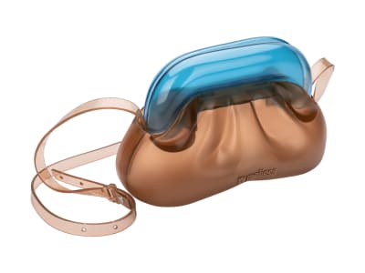 MELISSA GLASS BAG NARANJA/AZUL1