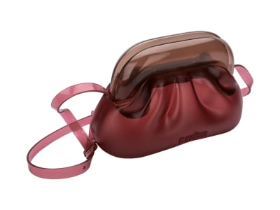 MELISSA GLASS BAG ROJO/MARRON1