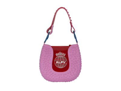 MELISSA NINA BAG + ALEXANDRE PAVAO ROSA/ROJO1