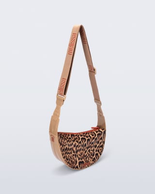MELISSA VIBE BAG PRINT BEIGE/ROJO1