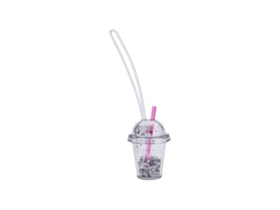 MELISSA DRINK CHARM VIDRIO/ROSA