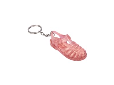 MINIATURA POSSESSION KEYRING ROSA GLITTER