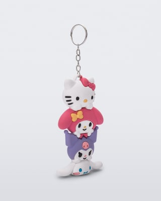 MELISSA CHARM + HELLO KITTY AND FRIENDS BLANCO/ROSA1