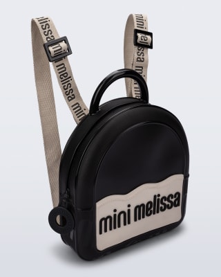 MINI MELISSA MINI BACKPACK NEGRO/BEIGE1
