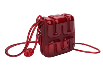 MELISSA WALLET JELLY ROJO1