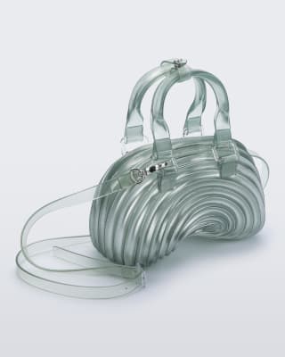 MELISSA QUANTUM DOME + DIESEL AZUL TRANSPARENTE/PLATA