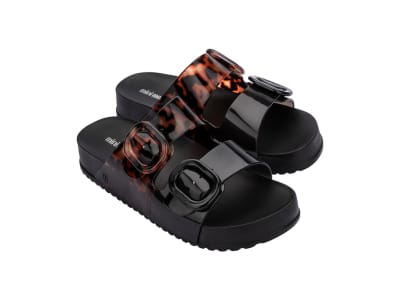 MINI MELISSA COZY SLIDE INF NEGRO/CAREY1