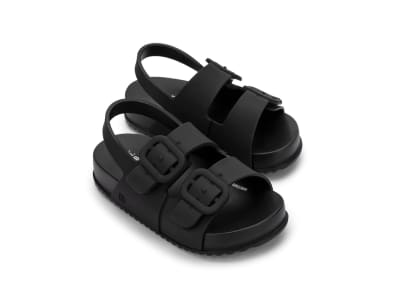 MINI MELISSA COZY SANDAL BB NEGRO MATE