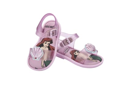 MINI MELISSA MAR SANDAL + DISNEY PRINCESS BB ROSA GLITTER /ROSA4