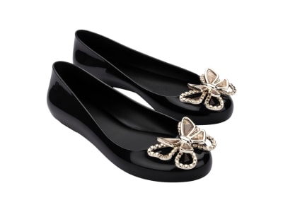 MELISSA SWEET LOVE FLY AD NEGRO/ORO TALLA 8 USA5