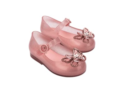 MINI MELISSA SWEET LOVE FLY BB ROSA GLITTER/ROSE TALLA ÚNICA 8 USA1