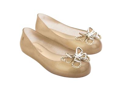 MINI MELISSA SWEET LOVE FLY INF BEIGE GLITTER TALLA 1 USA1