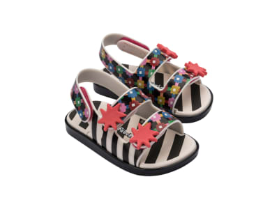 MINI MELISSA ESTRELAR + FÁBULA BB NEGRO/BEIGE/ROJO1
