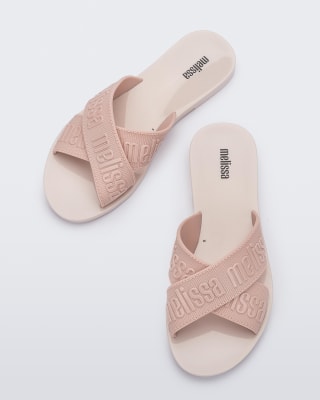 MELISSA M LOVER SLIDE AD BEIGE/ROSA